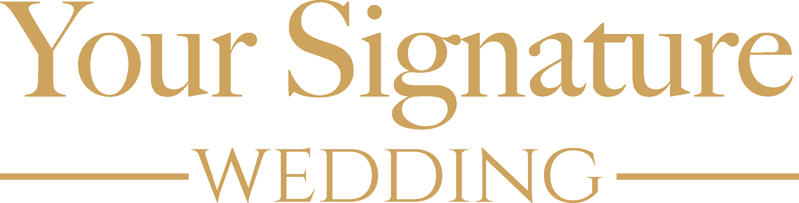 Your Signature Wedding